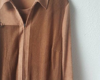 Two in one! COORDINATE shirt and vest.