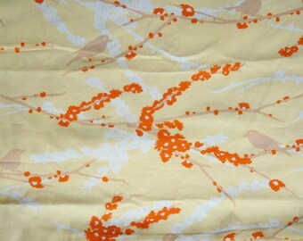Joel Dewberry Aviary sparrows yellow 1/3 yard