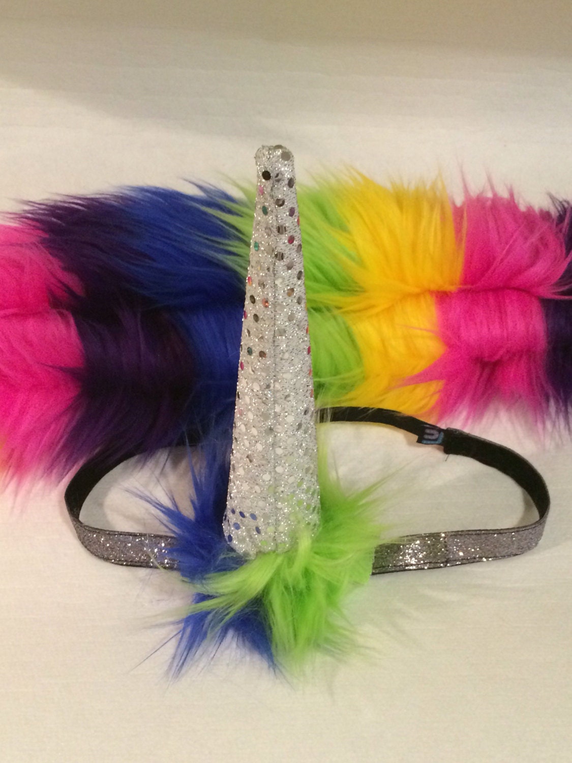 Unicorn accessories: Headband and tail