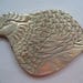 Vintage Brass Trivet, Quail Figurine Brass Quail Bird Trivet Vintage Quail Bird Brass Hot Pad Kitchen Ware Rustic Kitchen, Trivet