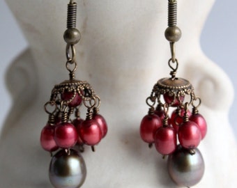 Fresh Water Pearl Earrings# 121