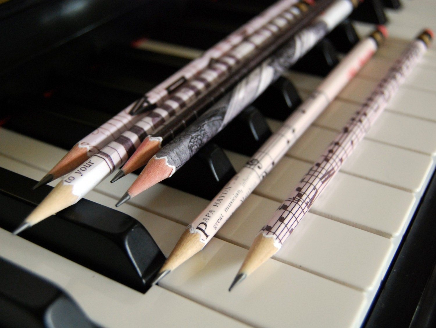 PERSONALIZED Pencils Gift for Musicians Music Teachers
