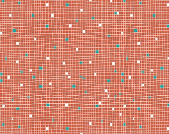 Threaded Shreds Mamey jersey knit fabric by Katarina Roccella for Art Gallery Fabrics, 4 way stretch knit fabric by the yard, printed knit