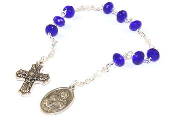 Saint Anne Niner Chaplet, Patron Saint of Mothers, Homemakers & Equestrians