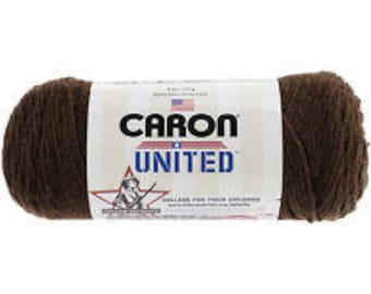 Acrylic Yarn Mocha Brown Caron United Yarn 6003