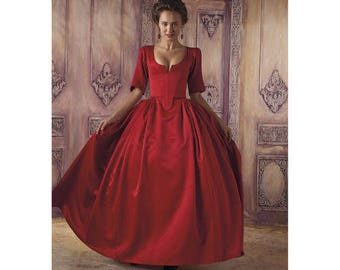 Simplicity Sewing Pattern 8411 1800's Gown Dress-Costume Dress Size 14-22