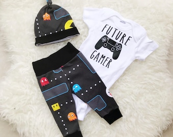 Future Gamer, Player 3 Has Entered The Game, Future Ganer Onesie, Newborn Boy Coming Home Outfit, Coming Home Outfit Baby Boy