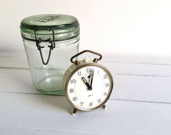 Vintage French old alarm clock 'Japy' * vintage French clock * vintage french decoration * old alarm clock * French Japy clock