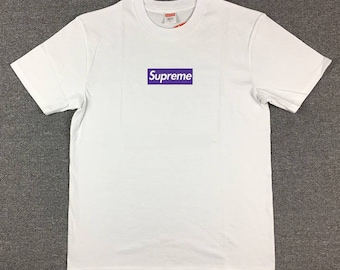 supreme red purple box logo