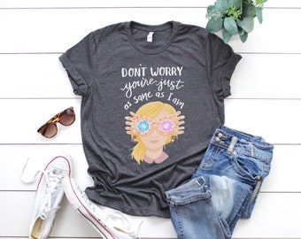 Luna Lovegood Harry Potter Book Spectra Specs Inspired Quote Original Illustrated Unisex T-shirt