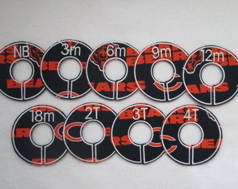chicago bears closet divider set
