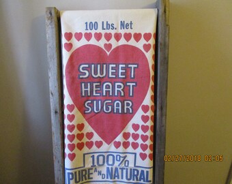 Sugar sack fabric, feedsack fabric, flour sack, grain sack fabric, fabric supplies, sewing supplies, feed sack, upholstery fabric, home dec