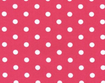 BT-2582-2 Red by Robert Kaufman Pimatex Basics - Red Polka Dot