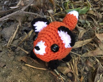 Crochet Fox amigurumi plush