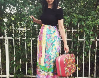 Psychedelic Maxi Skirt
