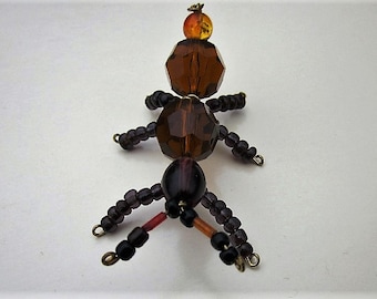 Beaded Ant ,Brown,Black.