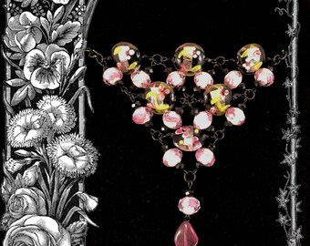 Midnight in the Garden Necklace