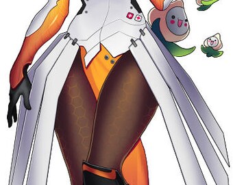 Mercy Dakimakura Body Pillow Cover