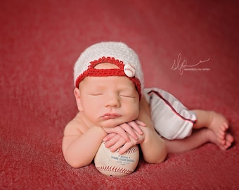 Newborn Boy Backwards Baseball Ballcap - Made to Order