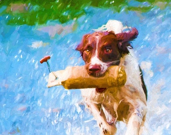 Aangepaste huisdier portret, aangepaste hond portret, aangepaste kat portret