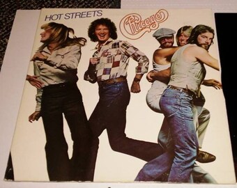 Chicago Hot Streets Record Album VG+ original 1978 Columbia Records Free Shipping