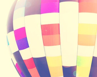 Hot Air Balloon - 8x10 photograph - fine art print - vintage photography - romantic - wedding gift