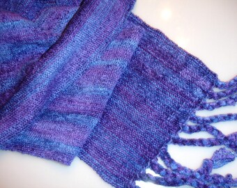 Hand woven scarf, scarf, women’s scarf, chenille scarf, ladies scarves, neck scarf, woven scarf, handwoven scarf, blue scarf, scarves