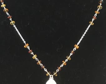 Honey Citrine - Necklace Earrings
