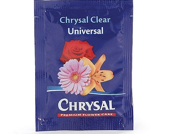 Floral CHRYSAL Premium FLOWER FOOD Bouquet Florist Supplies (Extends Vase Life) Free Shipping!