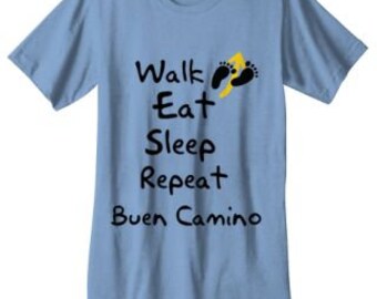 Camino de Santiago Pilgrim Tee Shirt