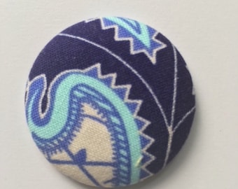 Cute gift for her fridge refrigerator fabric button magnet for co worker office gift
