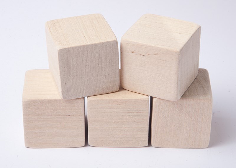 unfinished wood blocks for crafts