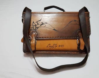 Cayasso 100 % Leather Briefcase