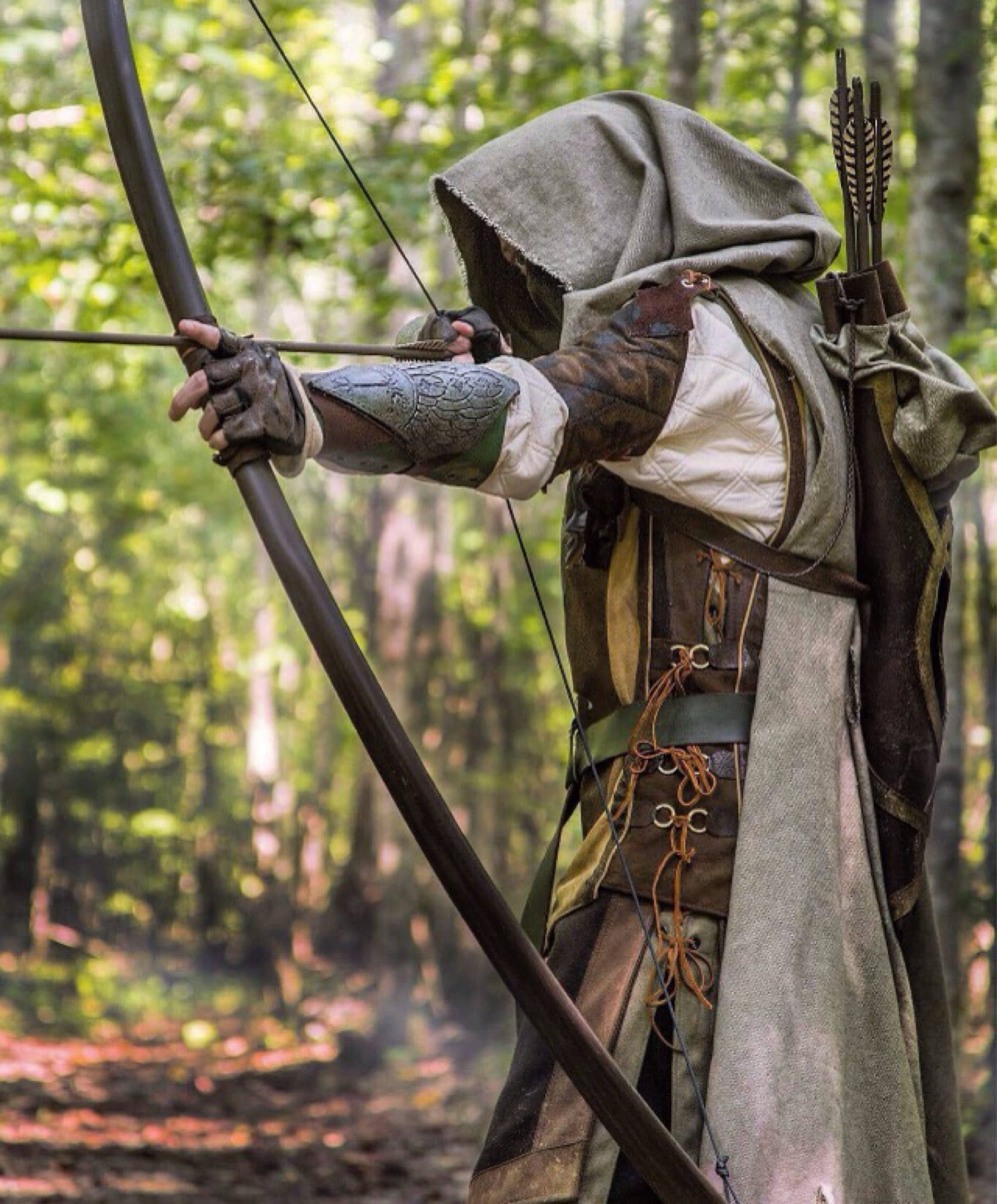 The Lord Of The Rings: Aragorn Ranger Bow Quiver And 3