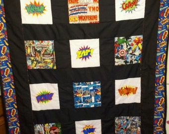 Super Hero Lap Quilt