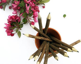Handmade natural tree branch/twig pencil