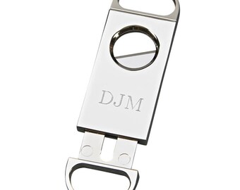 Cigar Gift Cigar Cutter Personalized For Free For Groomsmen Fathers Day Cigar Gift