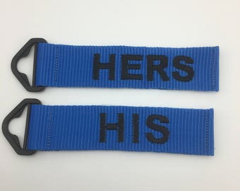 Big Tags - HERS & HIS Luggage tag set