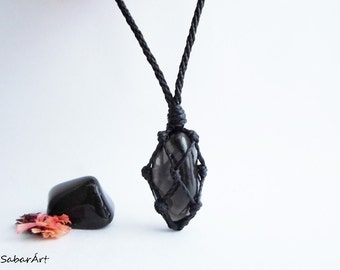 Apache tear obsidian, obsidian necklace, stones for healers, protection stone, grief stone, emotional distress, obsidian jewellery