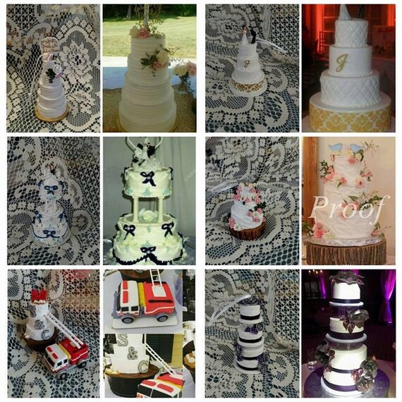 Miniature Wedding Cake Replica Ornament Miniature Wedding Cake Replica Ornament