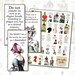 Jane Austen Quotes digital collage domino sheet 1x2 inch 25 mm x 50 mm Pride & Prejudice