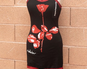 Depeche Mode Violator strappy slip dress