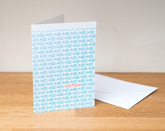 I found you - greeting card. Wedding card, anniversary card, engagement card, valentine card. Paper goods.