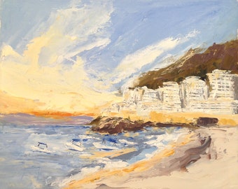 Seascape No.1, 8x10, Oil painting on panel.