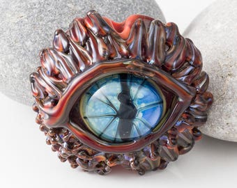 Dragon's Eye Lampwork Bead