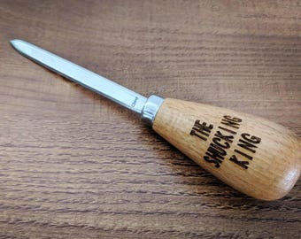 The Shucking King - Engraved Oyster Knife