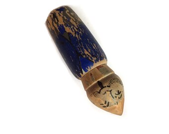 Vintage Wooden Needle Case and Pin Holder - Sewing Needlepoint Quilting Crewel Embroidery Accessories
