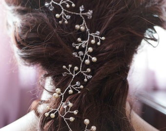 Image of wedding hair vines australia