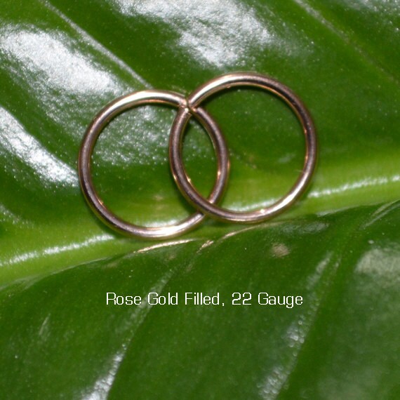 Gold Tragus Earring - Nose Ring Stud - Cartilage Hoop Earring - Helix Piercing - Daith Earring - 22g Rook Hoop - Septum Ring 22 gauge