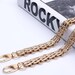 17mm Gold Chain Strap purse strap handles bag hadnbag Purse Replacement Chains Purse Finished Chain straps High Quality
